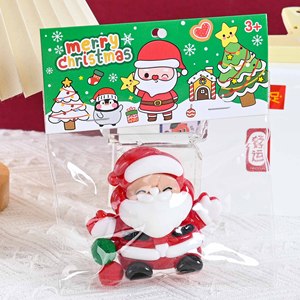 Jouet anti-stress de Noël à presser, Père Noël, renne, bonhomme en pain d'épices, bonhomme de neige, cadeau amusant - Product Image 5