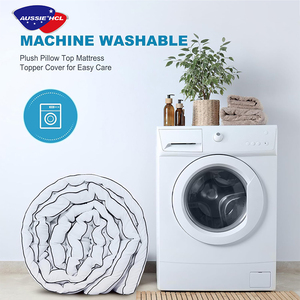 Almohadilla de aire de espuma ondulada de alta densidad de tamaño doble de lujo Memory King sin colchón de muelles para hotel o HOGAR DE 3 4 estrellas - Product Image 6
