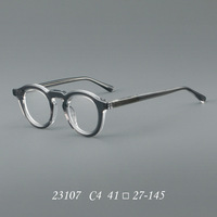 Offre Spéciale luxe Vintage petit cadre acétate lunettes Style japonais plaque optique pour hommes femmes Style japonais cadres cadres
