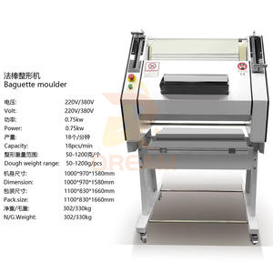 Moulage de <span class=keywords><strong>pain</strong></span> faisant la machine mouleur de baguette pour la vente de <span class=keywords><strong>pain</strong></span> français - Product Image 2