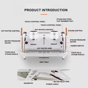 Cafetera Comercial Doble de 12L con Sistema de Triple Calentamiento, Preparación Rápida y Diseño en Acero Inoxidable - Product Image 5
