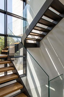 Escaliers préfabriqués modulaires, escalier à hauteur réglable, système structurel compact, escalier pour installation résidentielle