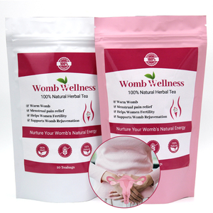 Thé pour l'utérus à base de plantes, thé détoxifiant pour la santé féminine, aide à la fertilité féminine, thé pour la <span class=keywords><strong>grossesse</strong></span> - Product Image 2