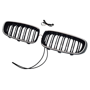 Rejilla de Parachoques Delantero BMW en Negro Brillante, Material PP, para Modelos F34 3GT 2013-2019 con Iluminación LED - Product Image 4