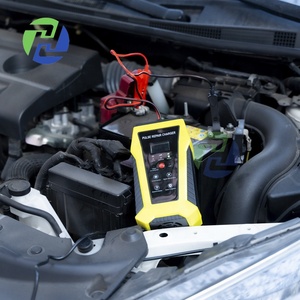 Closeout 12V 6A xe hơi và xe gắn máy pin sạc kỹ thuật số thông minh đầy đủ tự động chì axit pin sạc Anh Mỹ AU EU - Product Image 6