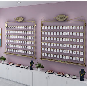 आधुनिक रचनात्मक गहने डिस्प्ले स्टैंड दीवार-माउंटेड गहने भंडारण रैक धातु असर प्रदर्शन रैक - Product Image 5