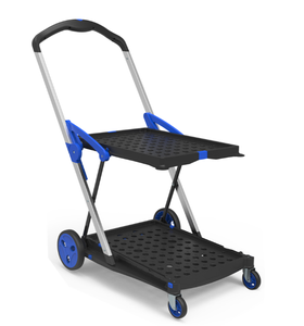 AOCHEN Carro Plegable Multifuncional de Doble Capa, Camión de Mano de Dos Niveles - Product Image 3