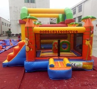Orient Inflatables forêt tropicale singe gonflable château gonflable jungle buncer gorille jumper à vendre