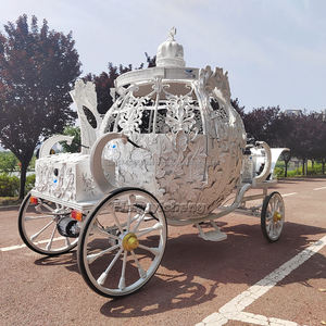 Transport spécial personnalisé exclusif de voiture de cheval de citrouille de luxe en gros d'usine - Product Image 6