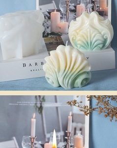 El más nuevo día de San Valentín regalo <span class=keywords><strong>del</strong></span> Día de la madre hecho a mano en forma de concha de <span class=keywords><strong>mar</strong></span> diseño personalizado molde artesanal velas perfumadas de cera de soja - Product Image 5