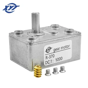 R-370 24V 0.1W Tot 100W Turbo Worm Reducer Geschikt Worm Versnellingsbakken Voor Speelgoed Auto 'S