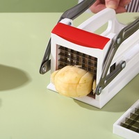 Gadget de cuisine multifonctionnel concombre légumes fruits pomme de terre trancheuse hachoir ménage manuel frites coupe-frites