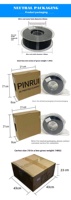 PINRUI Printer 3D anti air, Printer PEBA 3D basket 3D, filamen PEBA tanpa Udara 175mm untuk aplikasi olahraga