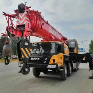 Grue sur camion d'occasion Sany STC900T 90T, pièces d'origine de haute qualité, flèche de 50 m, levage fluide pour travaux de construction - Product Image 1