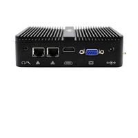 Mini PC EGLOBAL sin Ventilador para Uso Comercial, Intel N100, DDR4, MSATA, SSD M.2, Win10, 4 USB, Nuc, DP, WiFi, 2 RJ45, Gigabit LAN, Audio, Linux