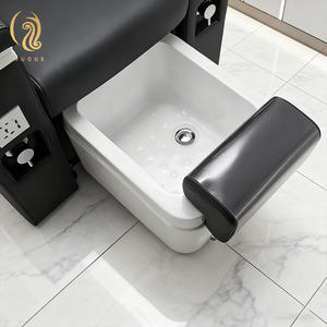 Bureau commercial Salon Design Pédicure Pied Spa Chaise De Massage Pédicure et Chaise À Ongles avec Massage Du Dos - Product Image 4