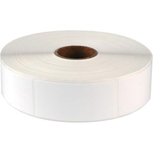 Étiquettes autocollantes Lrogoe 1x2 pouces rectangulaires blanches laminées pour l'organisation et le stockage des aliments - Product Image 1