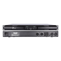 Amplificateur audio numérique professionnel 600W*2 RMS, format 1U, classe D, pour enceintes KTV, amplificateur de puissance 2 canaux