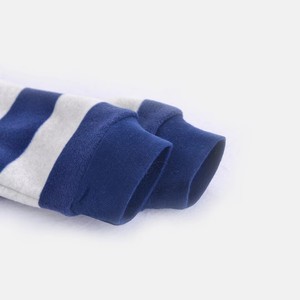 Personalización de fábrica, ropa infantil, Pelele de piel vaquera de lana para niño con cierre de <span class=keywords><strong>cremallera</strong></span>, <span class=keywords><strong>pijama</strong></span> de lana para bebé - Product Image 4