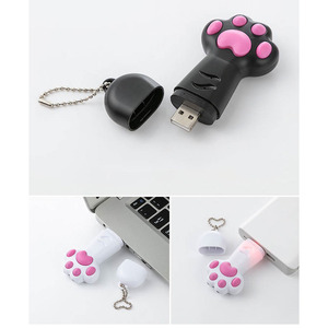 Mainan Kucing Interaktif Isi Ulang Daya USB 3-In-1 Bentuk Cakar Kucing Penunjuk <span class=keywords><strong>Laser</strong></span> - Product Image 3