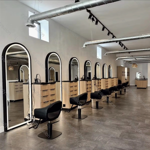 Gabinete con Espejo para Salón de Belleza y <span class=keywords><strong>Barber</strong></span>ía al por Mayor - Product Image 5
