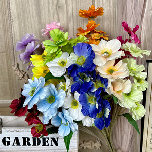Bouquet de fleurs artificielles Yixuan, fleurs en soie, décoration de mariage, fabrication artisanale, moulage par injection XR2 - Product Image 1