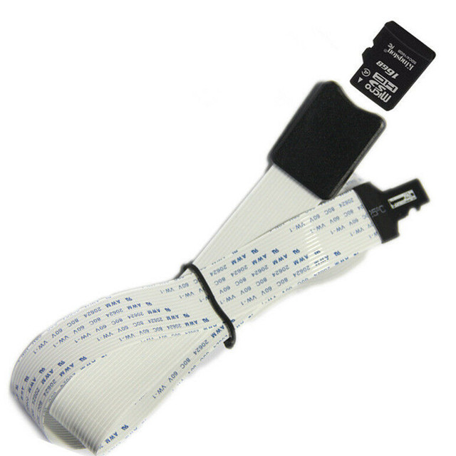 Adapter Extension Extender Cable SDHC SDXC for GPS TV Micro Sd to Micro Sd Extension Wire