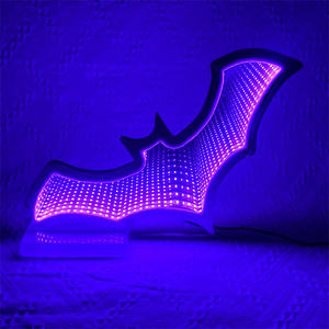 Nouvelle conception, logo personnalisé, LED RVB, miroir magique 3D, miroir infini multicouche, décoration de miroir, enseigne au néon - Product Image 5