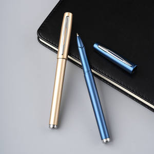 Stylos à bille publicitaires en gros, logo personnalisé, encre noire, multicolores, clip métallique, écriture fluide 0,5 mm, cadeau d'affaires - Product Image 6