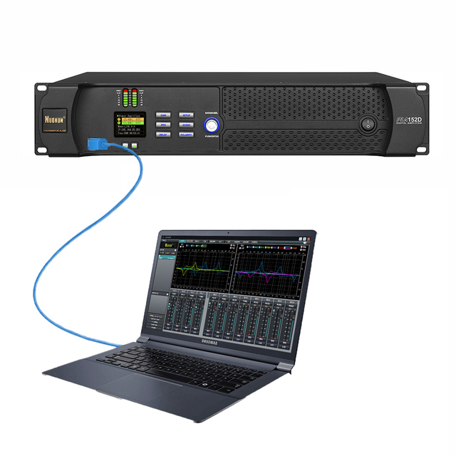 Power Amplifiers Class D Power Amp Professional Stereo Digital Power Amplifier Metal Shell Audio Amplifier