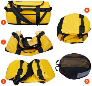 Bolsa de Viaje de Lona Impermeable con Cierre de Cremallera, Personalizable con Logotipo, de Alta Calidad, para Senderismo, Unisex, <span class=keywords><strong>2026</strong></span> - Product Image 6