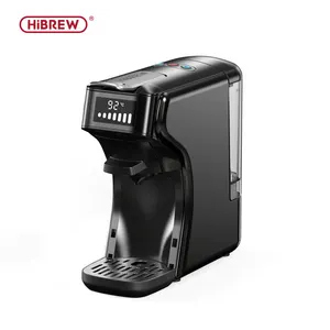 Mesin kopi kapsul HiBREW 6in1 panas/dingin beberapa Espresso kafetaria Cappuccino pembuat kopi Dolce Gusto NES bubuk H1B