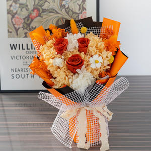 Yunnan flores secas peonía y <span class=keywords><strong>tallo</strong></span> rosas en soporte para boda flor preservada - Product Image 5