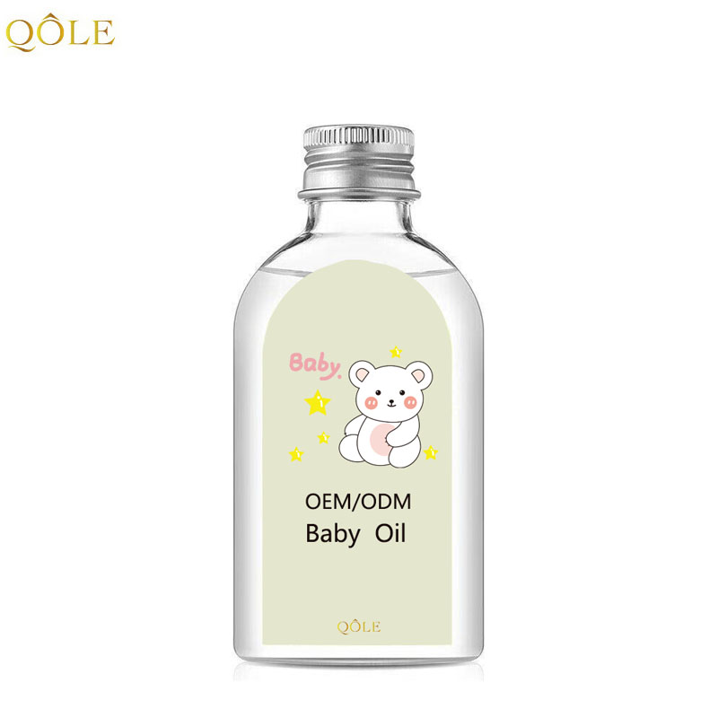 Оптовая продажа, OEM, индивидуальный логотип, гладкое и мягкое детское масло для ухода за телом