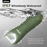 Tondeuse Électrique Rechargeable Homme Wet & Dry pour Corps, Poitrine, Jambes et Aisselles