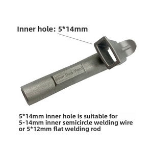 1600W không khí nóng PVC mềm nhựa hàn súng phụ kiện Hàn nhanh vòi phun hình chữ nhật Băng Hàn Hàn Hàn Nguồn cung cấp - Product Image 4