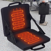 Coussin de siège de stade matelassé Sauveur Chauffage à 3 niveaux Sièges extérieurs portables et pliables