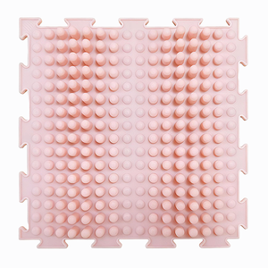 Children's Tactile Pressure Finger Plantar <b>Massage</b> <b>Mat</b> Soft Silicone Plate Sensory Training Home Acupuncture Points silicone pad - Product Image 6