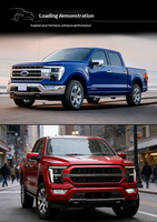 Kit de phares LED DLW pour Ford F150 2021 2022 2023 avec clignotants séquentiels
