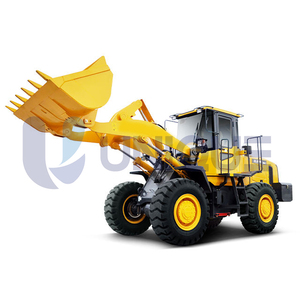 High Quality Excavator Loaders <b>Clamp</b> <b>Wheel</b> Loader 5ton Frond End Loaders with Strong Rock Bucket - Product Image 1
