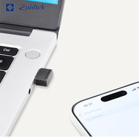 Adaptador USB 2.0 Zaidtek HBT541 para Ratón, Teclado y Portátil con Windows