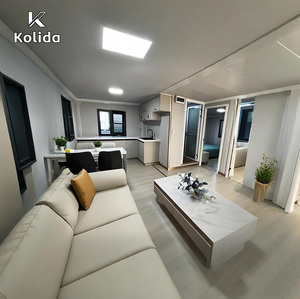 Kolida 20ft/40ft Expandable Sea Container Outdoor Prefab Modern 4-Bedroom Breathable Farmhouse Apartment Villa With Bathroom - Product Image 5