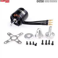 Moteur brushless métallique SURPASS HOBBY 3520 C4250 600KV 800KV pour avion RC, planeur à voilure fixe