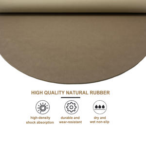 <span class=keywords><strong>Tapis</strong></span> <span class=keywords><strong>de</strong></span> yoga ovale <span class=keywords><strong>professionnel</strong></span> LEECORK absorbant la transpiration, en PU et caoutchouc naturel, antidérapant, pour le yoga chaud et le Pilates - Product Image 2