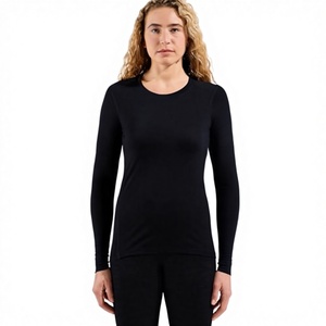 Odlo Intimo termico invernale a quadri da <span class=keywords><strong>donna</strong></span> 200 I 100% poliestere a maniche lunghe con collo rotondo - Product Image 3