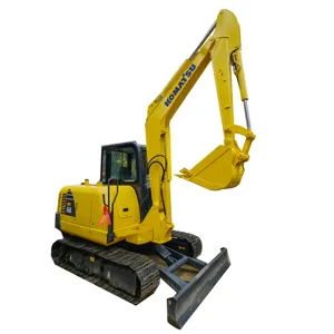 Used Japan Import 5 Ton Mini Komatsu Digger Multi-function Machine Pc56 Komatsu Excavator For Sale