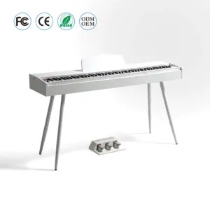 HXS 88键加权数字钢琴罗兰键盘钢琴电动钢琴手风琴罗兰键盘