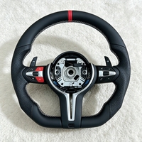 Volant de voiture en cuir pour BMW F30 F32 F10 F15 F36 F20 F22 F25 F32 F48 F80 F84 F90 M3 M5 E60 E71 E90 M Volant sport