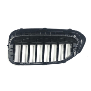 Jante et Argenté Météore noir brillant <span class=keywords><strong>aileron</strong></span> voiture calandre filet de fibre de carbone pour BMW série 5 G30 série 5 - Product Image 5