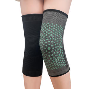 Rodillera de Artemisia Negra Elástica Tejida para Hombre, Protección y Soporte Térmico para Deportes al Aire Libre y Fitness - Product Image 3